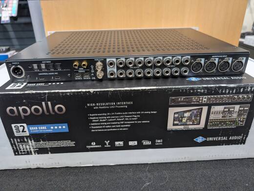 DTM・DAW APOLLO QUAD Thunderbolt3 FireWire Universal Audio Apollo Quad Thunderbolt 3 / Firewire Audio Interface