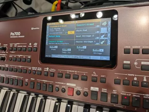 Korg PA700 Professional Arranger Keyboard w/ bag 2