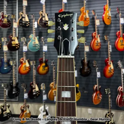 Epiphone 1962 ES-335 Reissue Electric Guitar with Hardshell Case - Sixties Cherry 2