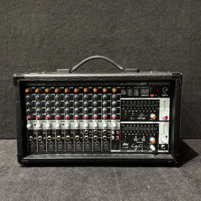 Behringer PMP2000D - 2000 Watt 14-Channel Powered Mixer w/KLARK TEKNIK FX