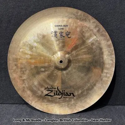 ZILDJIAN A 18 INCH CHINA BOY-LOW