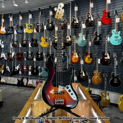 Fender Player II Jazz Bass, Rosewood Fingerboard - Sparkle 3-colour Sunburst