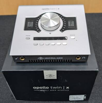 Universal Audio Apollo Twin X Quad G2 Studio+ Thunderbold Audio