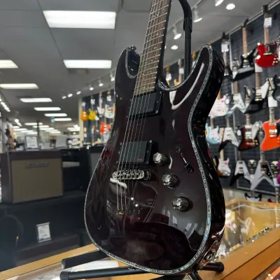 Schecter Hellraiser C-1 Electric Guitar - Black Cherry 2