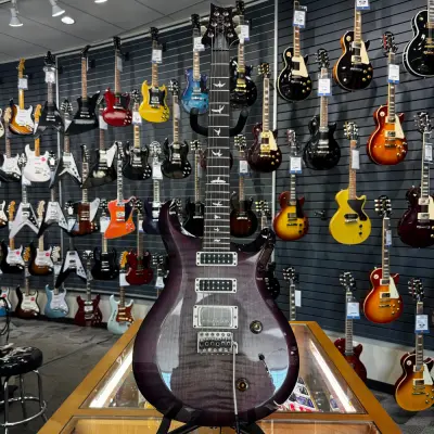 PRS Guitars S2 Studio Electric Guitar - - Faded Gray Black Purple Burst