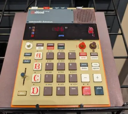Teenage Engineering EP-1320 Medieval Sampler with cover