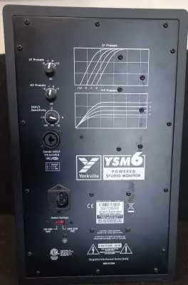Yorkville YSM6 6 Inch Studio Monitor 2