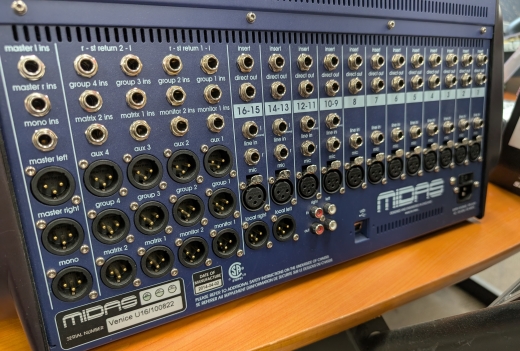 Gear Hunter | Midas Venice U16 16-Channel Mixer