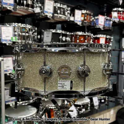 Drum Workshop 14x6 - Ten&Six Maple Snare - Broken Glass Finish
