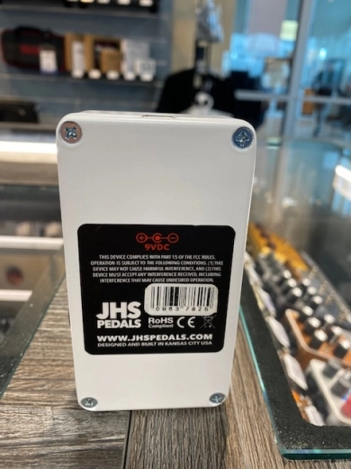 Pedal de efectos Hall Reverb de la serie 3 de JHS Pedals blanco