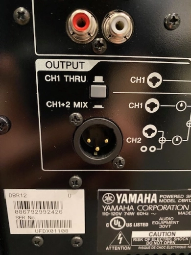Yamaha - DBR12 2