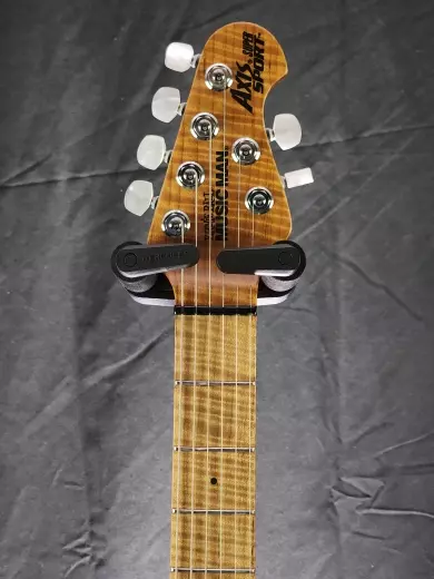 Ernie Ball Music Man - Axis Super Sport Electric Guitar with Case - Honey Pot Quilt 3