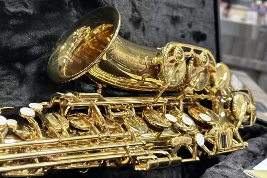 Jupiter Alto Saxophone - Gold Lacquered, High F# 2