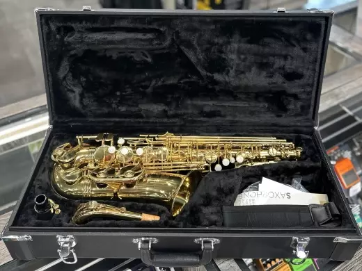 Jupiter Alto Saxophone - Gold Lacquered, High F# 4