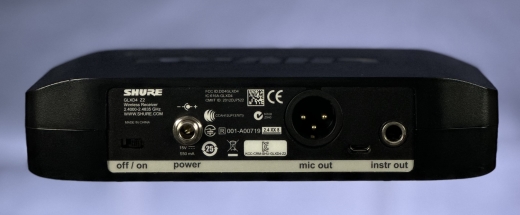 Shure - GLXD14 Digital Wireless Lavalier System w/WL93 Omni Lavalier Mic 4
