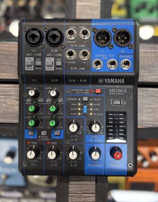 Yamaha 6 Channel MG Series Mixer W/Effects | Long & McQuade