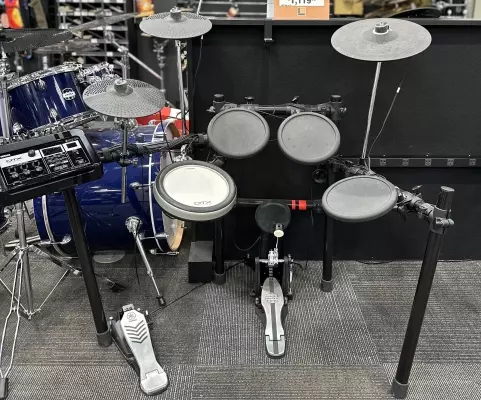Yamaha - DTX6K-X 5-Piece Electronic Kit with XP80 3-Zone Snare