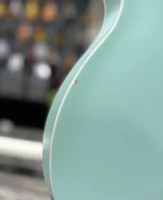Fender - Tom DeLonge Starcaster, Rosewood Fingerboard, Chrome Hardware - Satin Surf Green 2