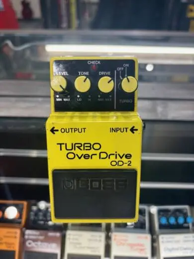 1980's BOSS OD-2 Turbo Overdrive