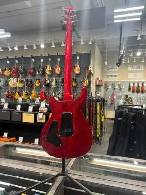 PRS Guitars SE Custom 24 Electric Guitar with Gigbag - Charcoal Cherry Burst 2