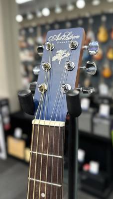 Gear Hunter | Art & Lutherie - Wild Cherry Blue Parlor Guitar