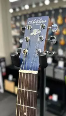 Art & Lutherie - Wild Cherry Blue Parlor Guitar 2