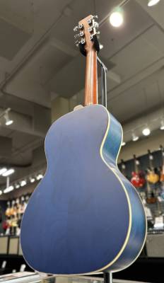 Gear Hunter | Art & Lutherie - Wild Cherry Blue Parlor Guitar