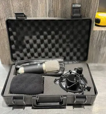 Apex - Compact Studio Condenser Mic with Case - Black 2