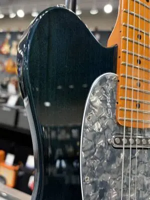 Godin Guitars - Stadium Pro LTD Electric Guitar, Maple Neck with Gigbag - Pacifik Blue 2