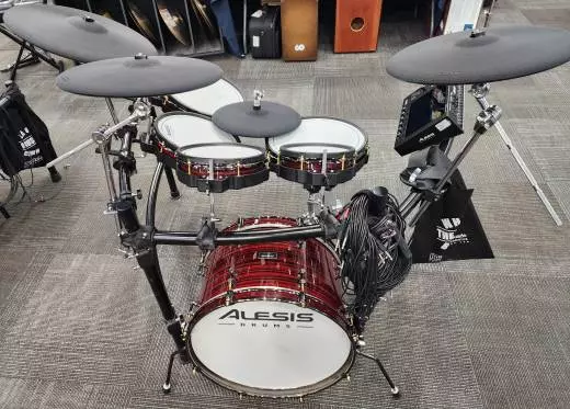 Alesis - Strata Prime 10-Piece Electronic Drum Kit with Touch Screen Drum Module 2