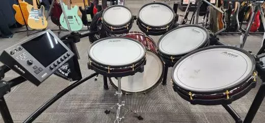 Alesis - Strata Prime 10-Piece Electronic Drum Kit with Touch Screen Drum Module 2