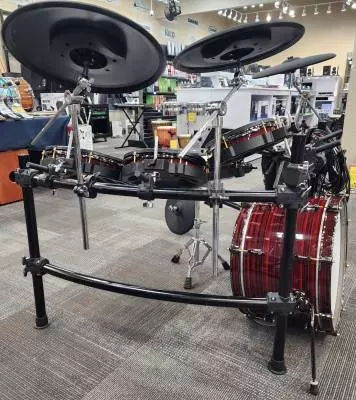 Alesis - Strata Prime 10-Piece Electronic Drum Kit with Touch Screen Drum Module 2