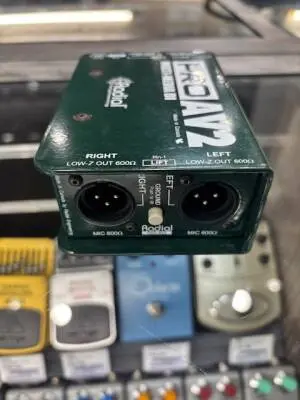 Radial Pro AV2 Passive 2-Channel Multimedia DI Box 2