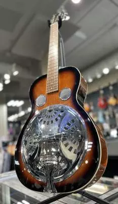 Store Special Product - Gold Tone - Paul Beard Signature Series Roundneck Resonator Guitar with Case