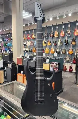Ibanez - RGD Iron Label 7-String Electric Guitar - Black Flat