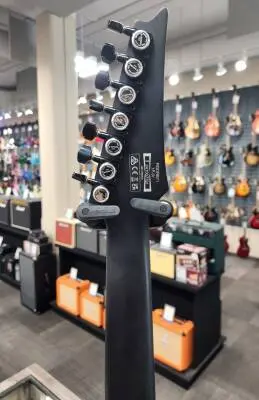 Ibanez - RGD Iron Label 7-String Electric Guitar - Black Flat 2