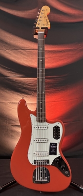Fender - Vintera II 60s Bass VI, RW - Fiesta Red with Gig Bag