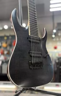 Ibanez - Iron Label RGAIX7 HH - Transparent Gray Flat 2