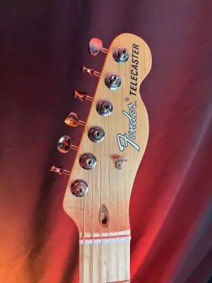 Fender - Limited Edition American Performer Timber Telecaster, Maple Fingerboard - Mocha 2