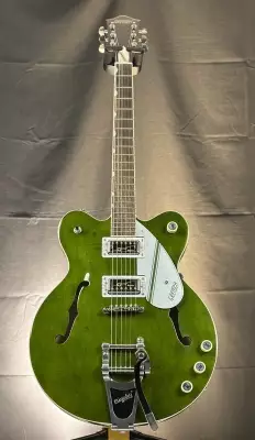 Store Special Product - Gretsch Guitars - G2604T Limited Edition Streamliner Rally II Center Block with Bigsby, Laurel Fingerboard - Rally Green Stain