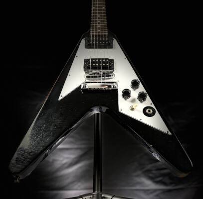 Store Special Product - Kirk Hammett 1979 Flying V - Ebony