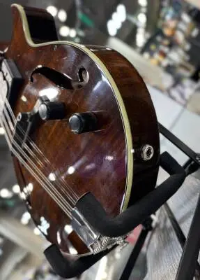 Eastman Guitars - El Rey Mandolin - Solid Maple Top w/Electronics and Case 2