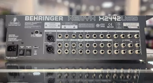 Behringer - 24 Input 4/2 Bus Mixer with EFX and USB 2