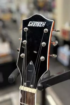 Gretsch Guitars - G5427TFM Electromatic Hollow Body Single-Cut with Bigsby, Tiger Flame Maple, Laurel Fingerboard - Orange Stain 2