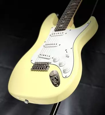 PRS Guitars - John Mayer Silver Sky SE Electric Guitar with Gigbag - Moon White 5
