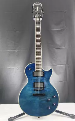 Epiphone - Prophecy Les Paul Custom Plus Ex w/Case - Saphire