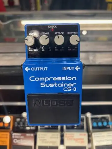 1980's BOSS CS-3 Compression Sustainer Pedal