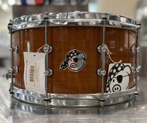 Pork Pie - 7�14 Cherry Bubinga Snare Drum
