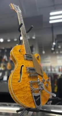 Store Special Product - Gretsch Guitars - G5655T-QM Electromatic Center Block Jr. Single-Cut Quilted Maple with Bigsby - Speyside