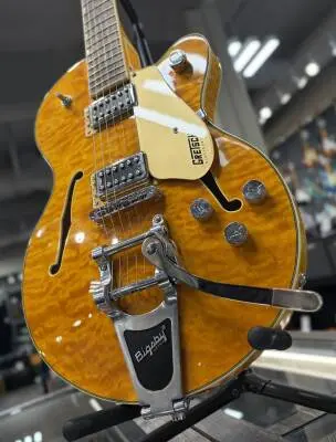 Store Special Product - Gretsch Guitars - G5655T-QM Electromatic Center Block Jr. Single-Cut Quilted Maple with Bigsby - Speyside
